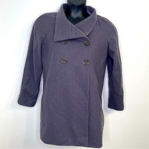 J.Crew Double-Breasted Wool Coat in Size 8